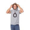 T-shirt męski Chillaz OSLO ZEN GREY MELANGE